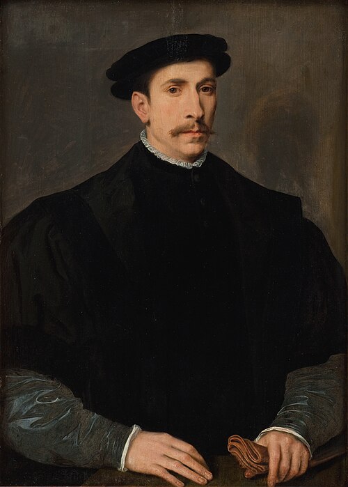 Portrait d'homme, 1551, Willem Key