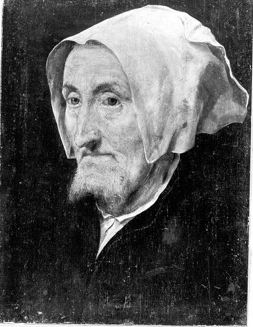 Portrait of Margret Halseber, 1541, Willem Key