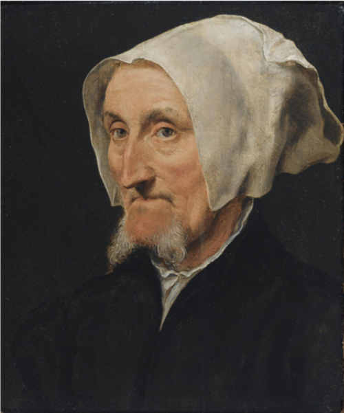 Portrait of Margret Halseber, 1550, Willem Key