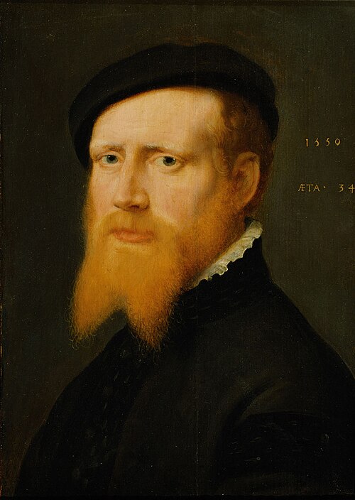 Portrait of a 34-year-old man, 1550, Willem Key