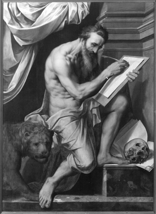 Der hl. Hieronymus, 1541, Willem Key