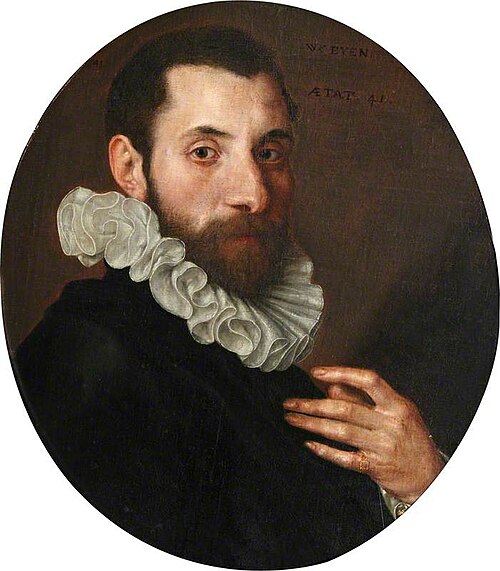 An Unknown Gentleman, aged 41, 1560, Willem Key