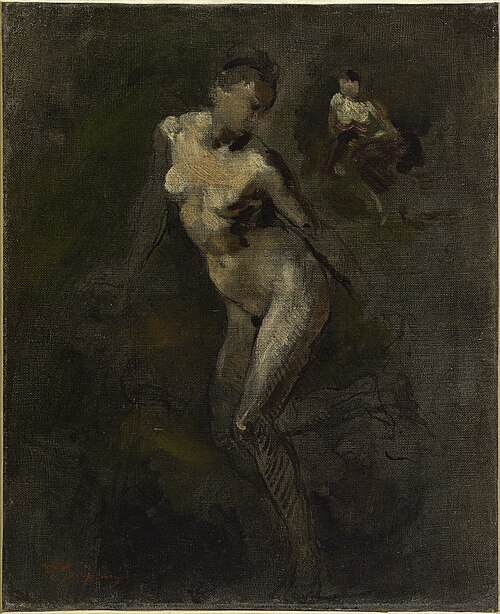 Femme nue (étude), 1868, Jean-Baptiste Carpeaux