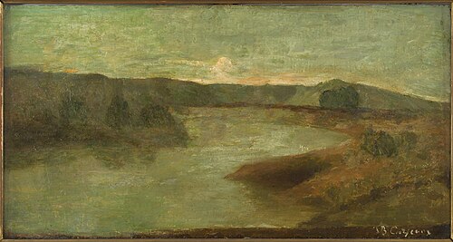 Rivière, Italie, 1859, Jean-Baptiste Carpeaux