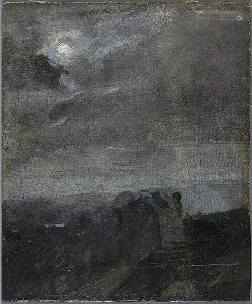 Crépuscule, effet de lune, 1862, Jean-Baptiste Carpeaux
