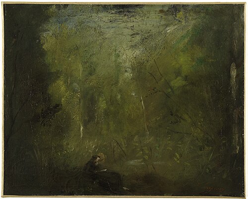 Solitude, la forêt, 1862, Jean-Baptiste Carpeaux