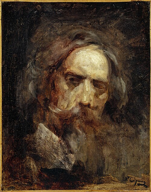 Autoportrait, 1874, Jean-Baptiste Carpeaux