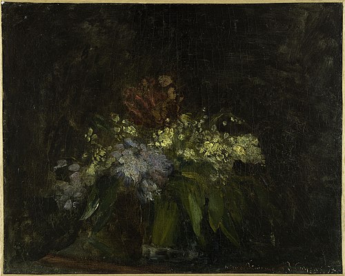 Bouquet de fleurs au muguet, 1874, Jean-Baptiste Carpeaux
