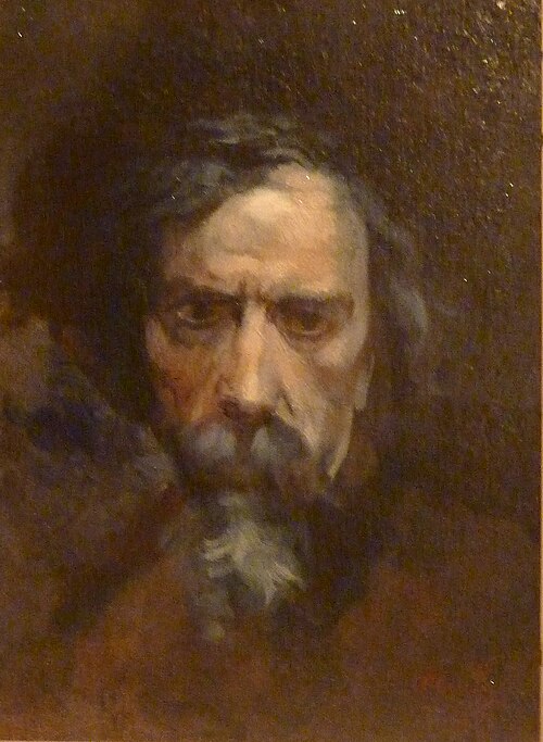 Portrait de l'artiste, 1874, Jean-Baptiste Carpeaux