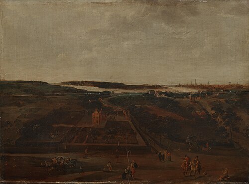 View of Kiel on the Scheldt with Antwerp beyond, 1580, Jacob Grimmer