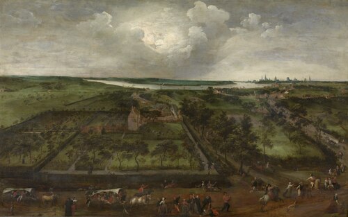 Kiel near Antwerp, 1579, Jacob Grimmer