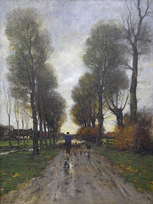 Homeward Way, 1900, Charles Paul Gruppe