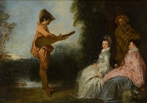 L'enchanteur, , Antoine Watteau