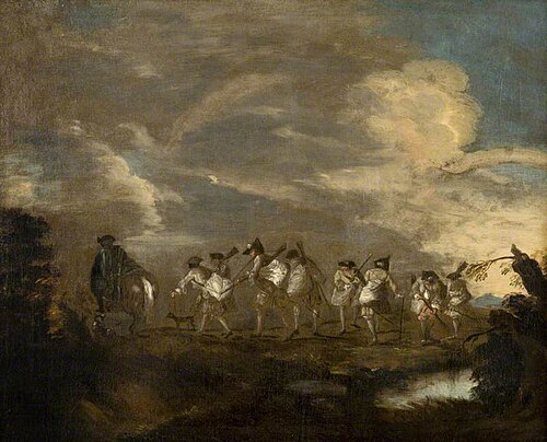 Recruits Going to Join the Regiment, , Antoine Watteau