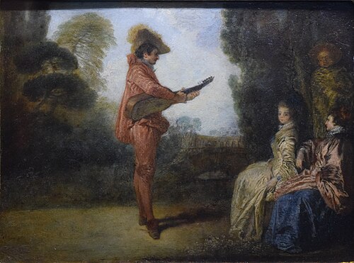 L'Enchanteur, 1713, Antoine Watteau