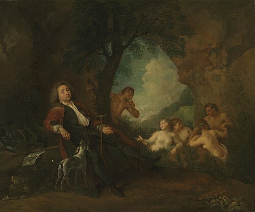 Portrait d’Antoine de La Roque, 1718, Antoine Watteau
