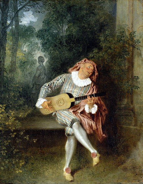 Mezzetin, 1717, Antoine Watteau