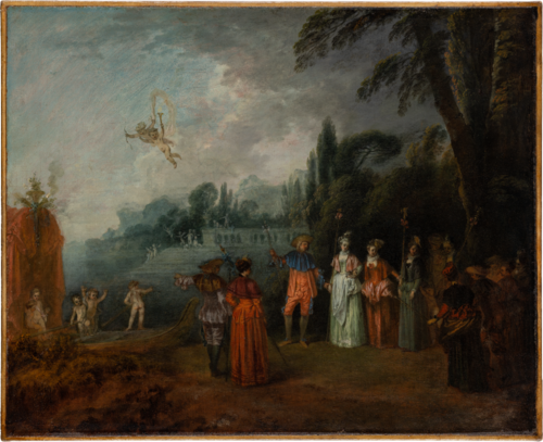L'Embarquement pour Cythère, 1700, Antoine Watteau