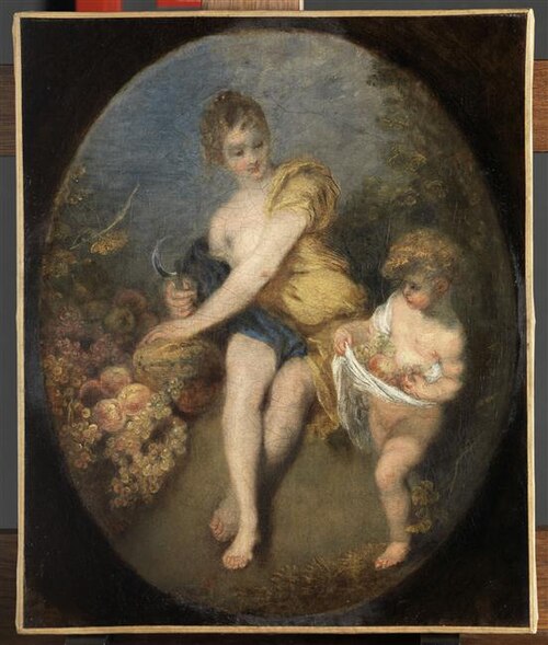 L'Automne, 1716, Antoine Watteau