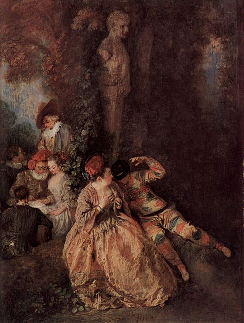 Voulez-vous triompher des Belles ?, 1716, Antoine Watteau