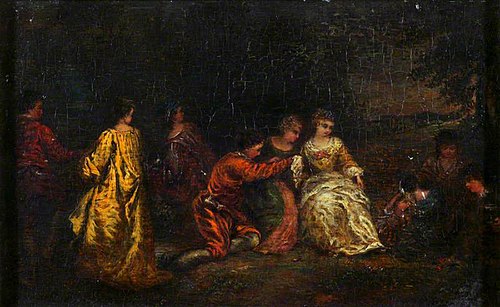 Fête champêtre, , Antoine Watteau