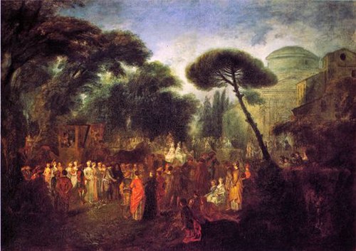 La mariée de village, 1710, Antoine Watteau