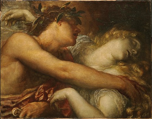 Orpheus and Eurydice, 1875, George Frederic Watts