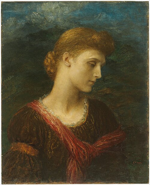 Violet Lindsay, 1881, George Frederic Watts