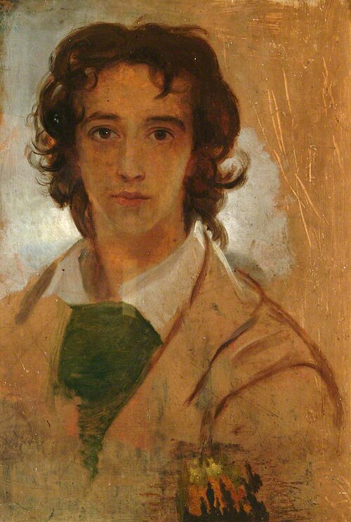 Self Portrait, Aged 17, 1834, George Frederic Watts