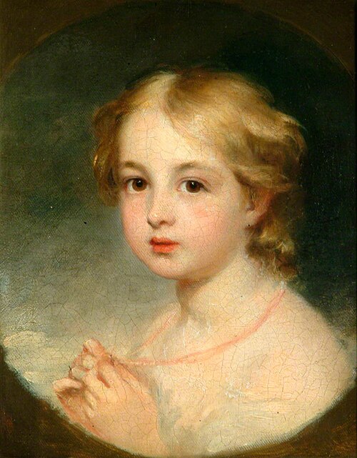 Little Miss Hopkins, 1836, George Frederic Watts