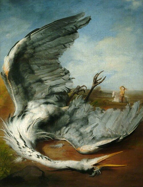 The Wounded Heron, 1837, George Frederic Watts