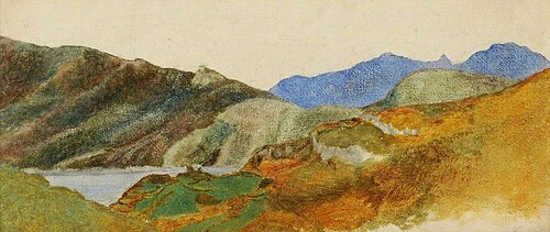 Mountain Landscape, 1845, George Frederic Watts