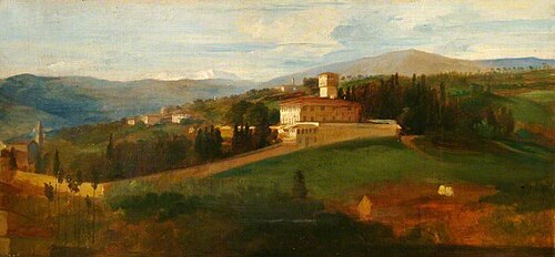 Villa Petraia, 1844, George Frederic Watts