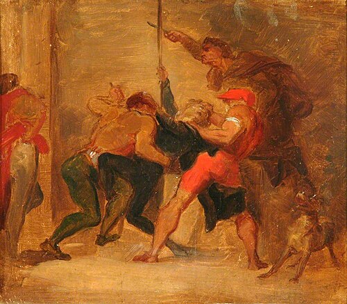 Drowning of the Doctor, 1844, George Frederic Watts