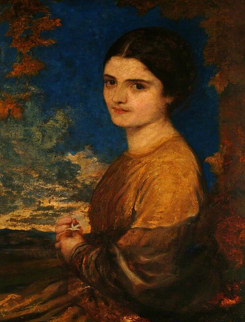 Miss Marietta Lockhart, 1845, George Frederic Watts