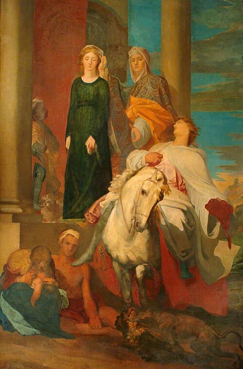 Guelphs and Ghibellines, 1846, George Frederic Watts