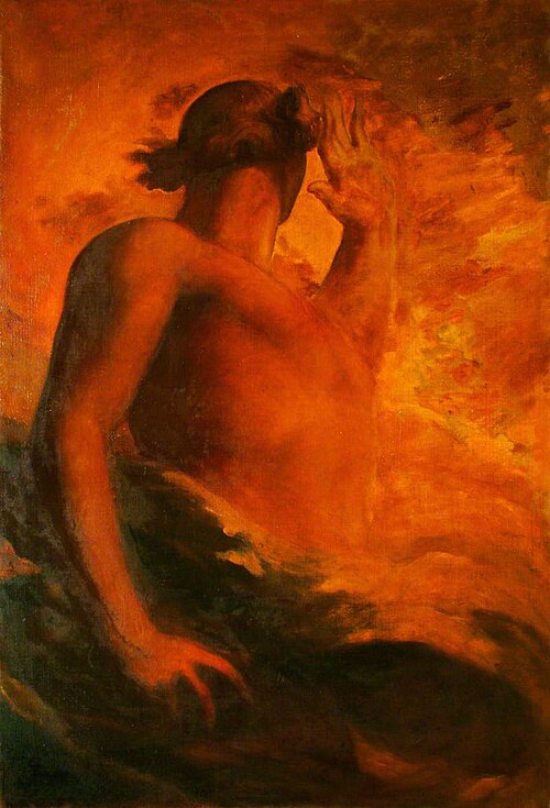 Satan, 1847, George Frederic Watts