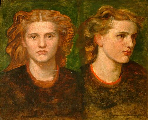 'Long Mary', 1860, George Frederic Watts