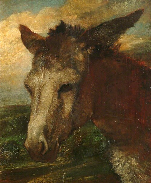 Head of an Ass, 1862, George Frederic Watts