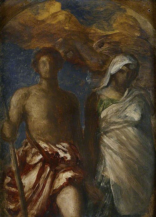 Time and Death, 1868, George Frederic Watts