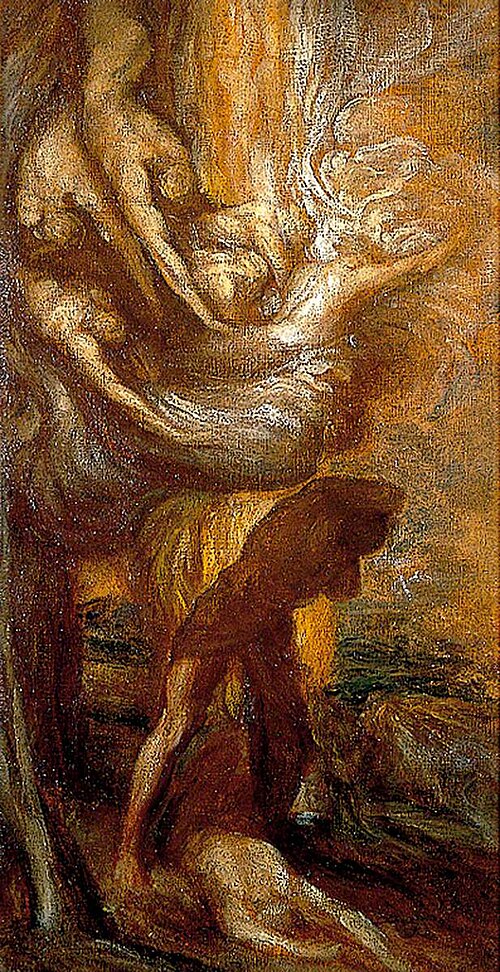 The Curse of Cain, 1870, George Frederic Watts