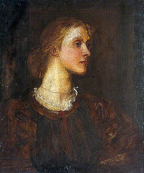 Julia Stephen, 1870, George Frederic Watts
