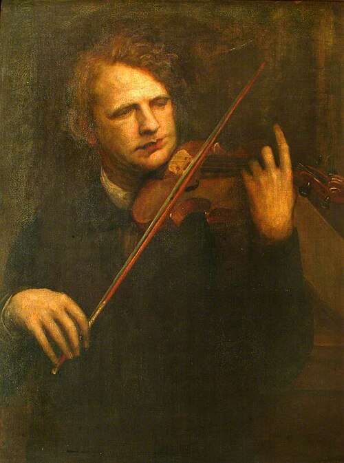 Dr J. Joachim, 1865, George Frederic Watts