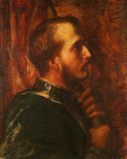 The Standard-Bearer, 1866, George Frederic Watts