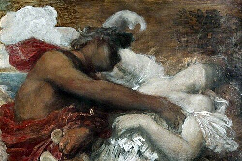 Orpheus and Eurydice, 1869, George Frederic Watts
