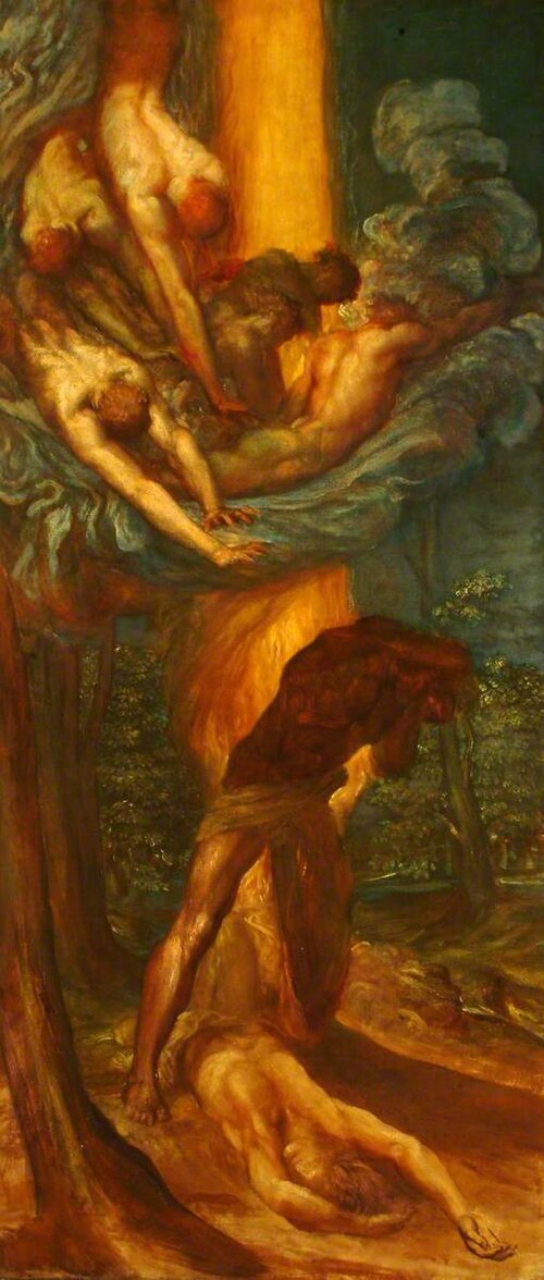 The Denunciation of Cain, 1871, George Frederic Watts