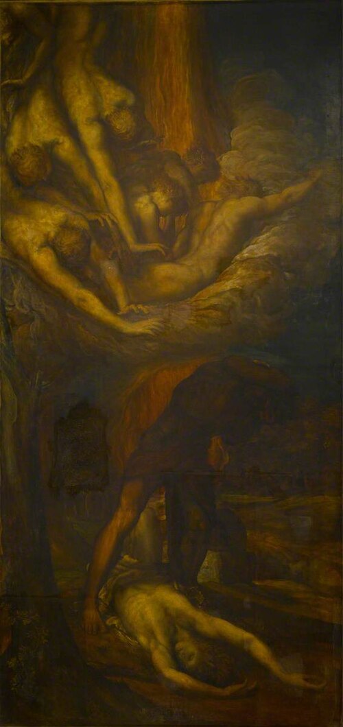 The Denunciation of Cain, 1872, George Frederic Watts