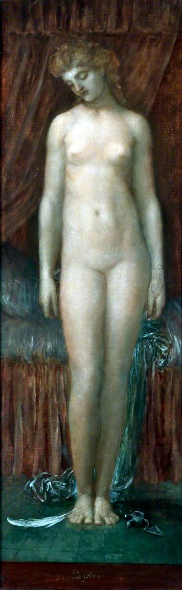 Psyche Deserted by Cupid, 1875, George Frederic Watts