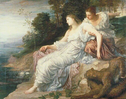 Ariadne on Naxos, 1875, George Frederic Watts