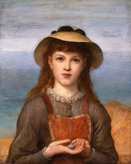 Study: Head of a Girl, 1876, George Frederic Watts